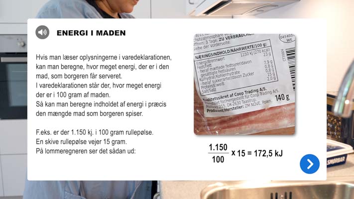 Screenshot af infoboks fra Film med Info