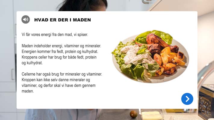 Screenshot af infoboks fra Film med Info