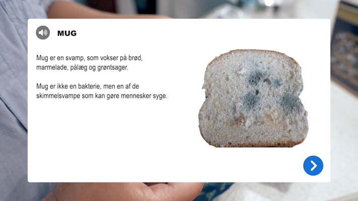 Screenshot af infoboks fra Film med Info
