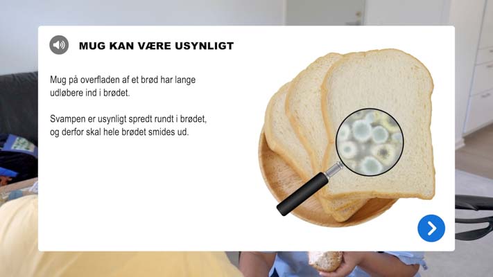 Screenshot af infoboks fra Film med Info