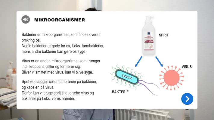 Screenshot af infoboks fra Film med Info