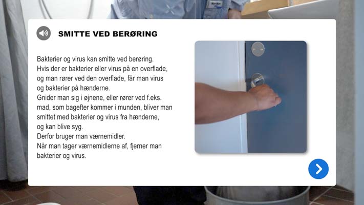 Screenshot af infoboks fra Film med Info