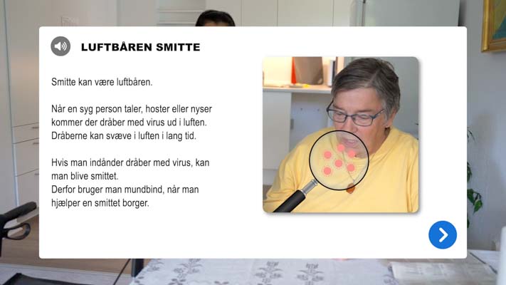 Screenshot af infoboks fra Film med Info