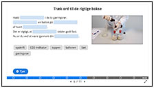 Screenshot af Opgave-siden